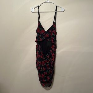 NBD floral dress with tags